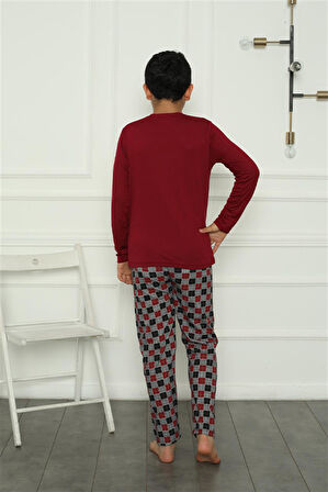 Akbeniz Erkek Çocuk Penye Pijama Takım 20385