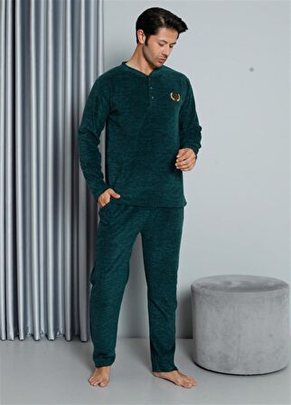 Akbeniz WelSoft Polar Erkek Pijama Takımı 6826