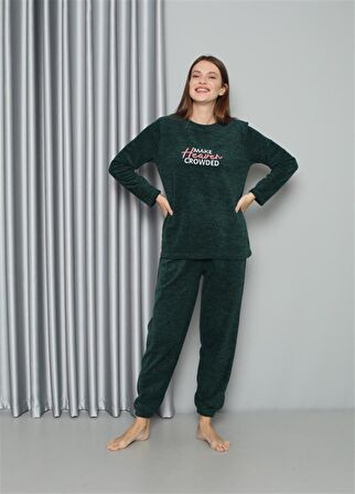 Akbeniz Welsoft Polar Kadın Pijama Takımı 8516