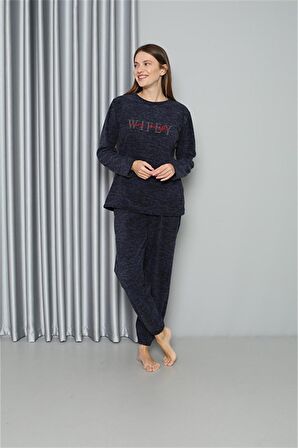 Akbeniz Welsoft Polar Kadın Pijama Takımı 8517