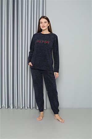 Akbeniz Welsoft Polar Kadın Pijama Takımı 8517