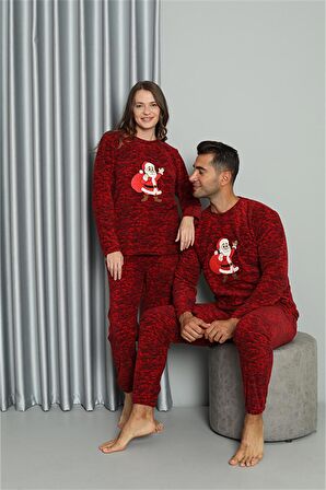 Akbeniz Welsoft Erkek Polar Sevgili Kombini Pijama Takımı 50124 Tek Takım Fiyatıdır