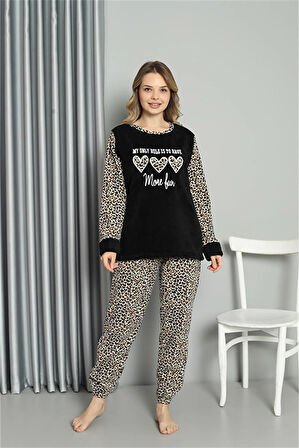 Akbeniz Welsoft Polar Kadın Pijama Takımı 20528