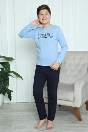 Akbeniz Erkek Çocuk Penye Pijama Takım 20412