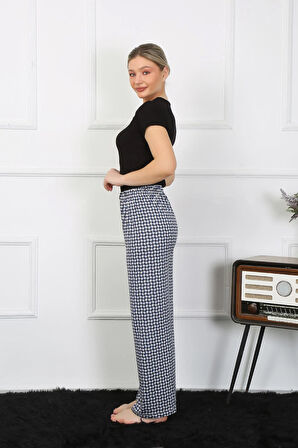 Akbeniz Kadın Bol Paça Penye Alt Üst Takım 5504