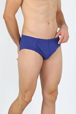 Akbeniz Erkek Pamuk 3lü Saks Slip 40129