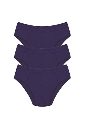 Akbeniz Erkek Pamuk 3lü Saks Slip 40129