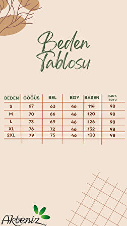 Akbeniz Kadın Kalın Askılı Body Bol Paça Pantolon 2`li Takım Su Yeşili 4217