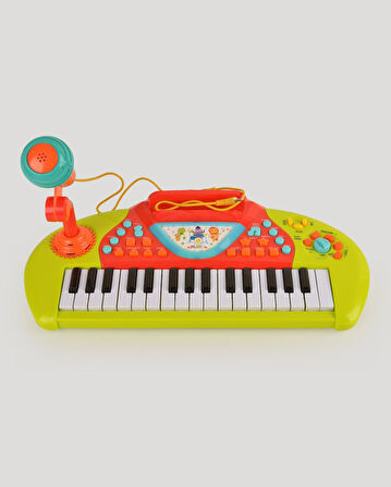 Karaoke Özellikli Müzikli Işıklı MP3 Girişli ve Mikrofonlu Çok Fonksiyonlu Piyano