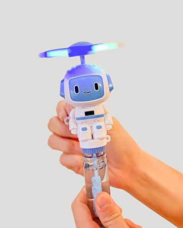 Let's Be Child Işıklı Robot Köpük Baloncuk