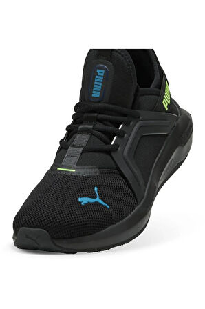 PUMA 31109809 SOFTRIDE ENZO 5 BLACK GREEN GLARE ERKEK KOŞU/SPOR AYAKKABI