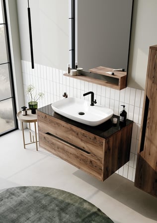 Galia 100 cm Banyo Dolabı Takımı