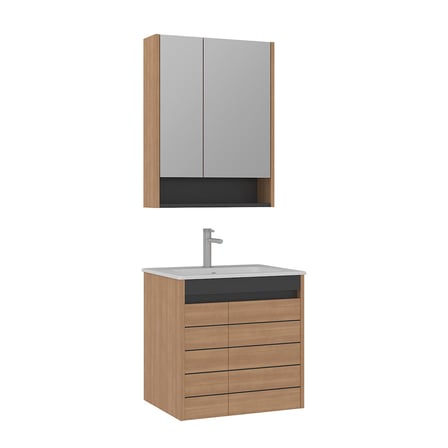 Ricato 60 cm Banyo Dolabı Takımı