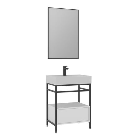 vegas 60 cm banyo dolabı takımı