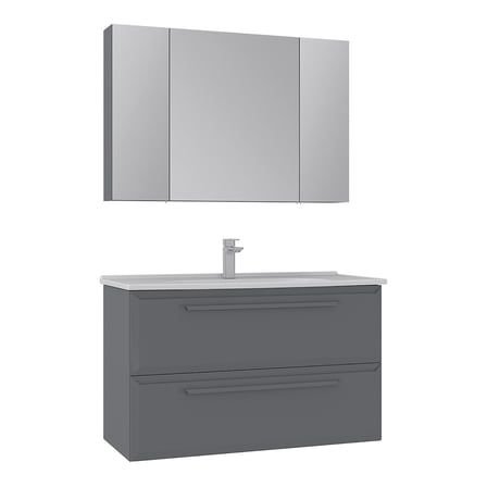 Nuvola 100 cm Banyo Dolabı Takımı