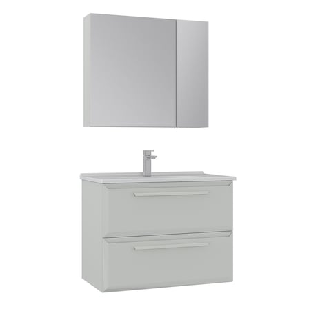 Nuvola 80 cm Banyo Dolabı Takımı