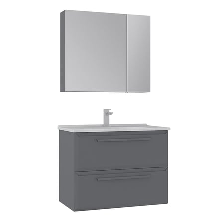 Nuvola 80 cm Banyo Dolabı Takımı
