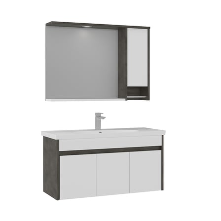 Aydos 100 cm Banyo Dolabı Takımı
