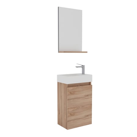 Conza 45 cm Banyo Dolabı Takımı
