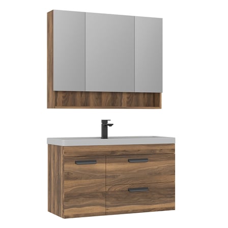 Nova 100 cm Banyo Dolabı Takımı
