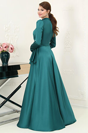 Nazende Tesettür Abiye Zümrüt