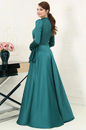 Nazende Tesettür Abiye Zümrüt