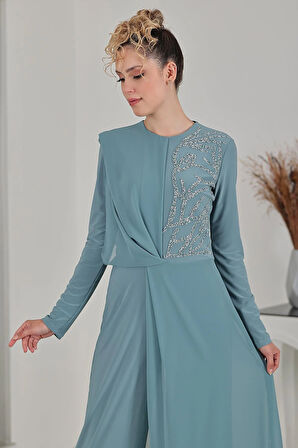 Zeren Tesettür Tulum Mint