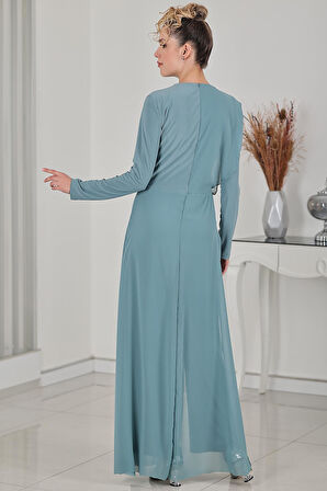 Zeren Tesettür Tulum Mint