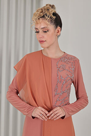 Zeren Tesettür Tulum Soğan Kabuğu