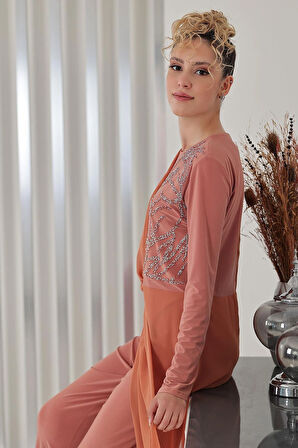 Zeren Tesettür Tulum Soğan Kabuğu