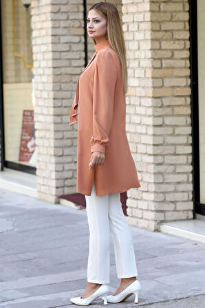 Işıl Tesettür Tunik Camel