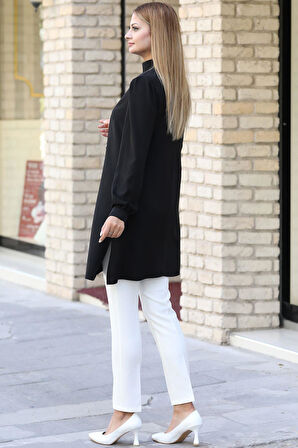 Işıl Tesettür Tunik Siyah