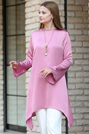 Armin Tesettür Tunik Gül Kurusu