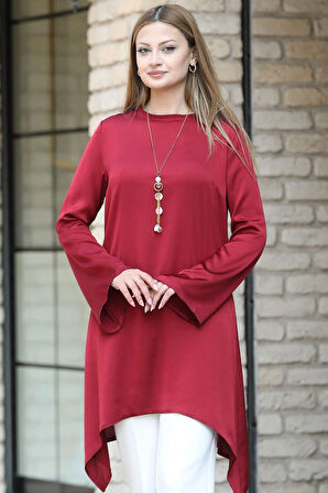 Armin Tesettür Tunik Kırmızı