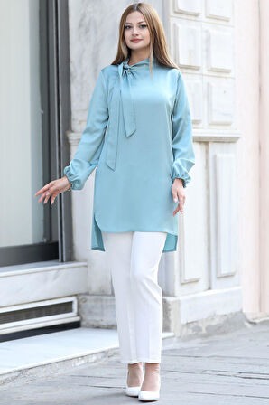 Trend Tesettür Tunik Mint