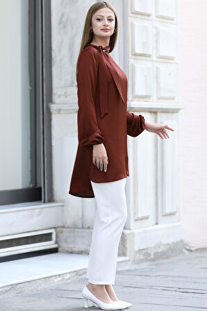 Trend Tesettür Tunik Bakır