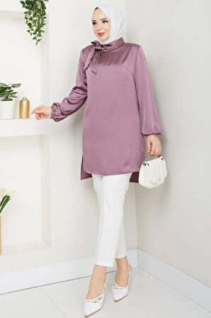 Trend Tesettür Tunik Lavanta