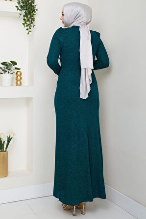 Gözde Tesettür Abiye Zümrüt