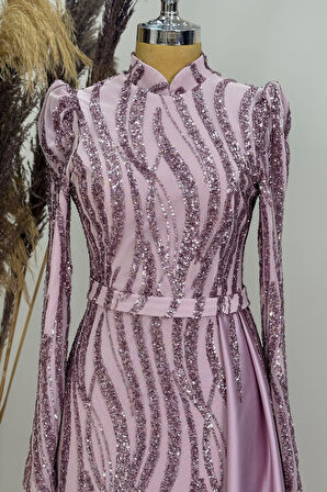 Eslina Tesettür Abiye Pudra