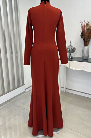 Bahar Tesettür Abiye Kiremit