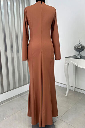 Bahar Tesettür Abiye Soğan Kabuğu