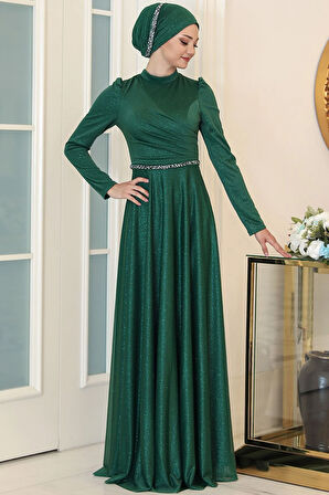 Işıl Tesettür Abiye Zümrüt