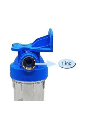 Atlas 10 Inç Dp Trıo Üçlü Tesisat Filtresi 1"-sediment, Gac Ve Cto Filtreli Set
