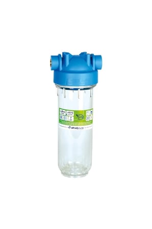 Atlas Filtri Atlas 10 Inç Dp Mono Housıng 3/4" Tekli Filtre Kabı Boş