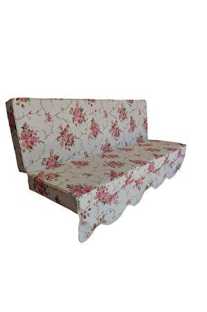 MİRZADE ELİT SALINCAK MİNDERİ SU İTİCİ KUMAŞ GRİ SÜNGER FERMUARLI SET--prm 003 pembe gül buket
