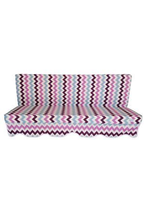 MİRZADE ELİT SALINCAK MİNDERİ SU İTİCİ KUMAŞ GRİ SÜNGER FERMUARLI SET--prm 042160 v4