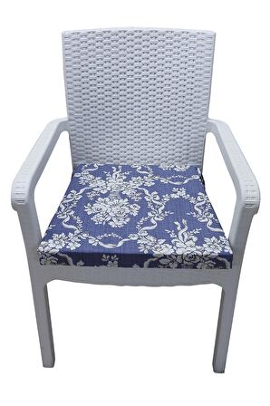 MİRZADE 6 Adet Duck Bezi Rattan Minderi-tac 32278 01