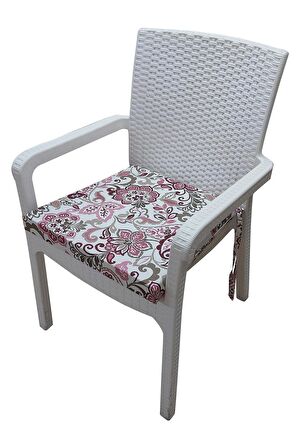 MİRZADE 6 Adet Duck Bezi Rattan Minderi-eltm-prm111064-v001