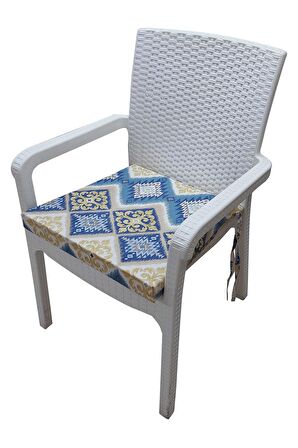 MİRZADE 6 Adet Duck Bezi Rattan Minderi-eltm-prm093495-v003