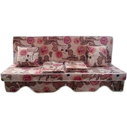 MİRZADE LÜKS SALINCAK MİNDERİ PAMUKLU PANAMA KUMAŞ 10 CM GRİ SÜNGER 3 KİŞİLİK TAM TAKIM-104